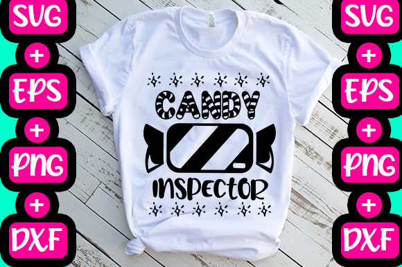 Candy Inspector Graphics & T-Shirt Designs