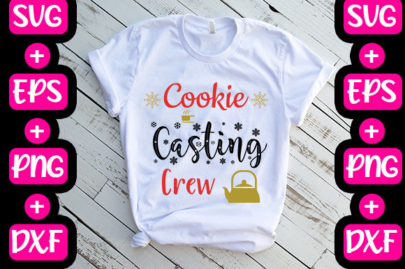 Christmas - Cooking Casting Crew Graphics