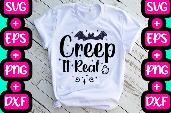 Creep It Real: Halloween Graphics for T-Shirt Designs